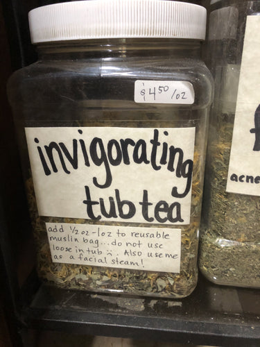 Sore Muscle Soak Tub Tea