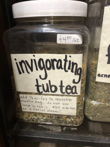 Sore Muscle Soak Tub Tea